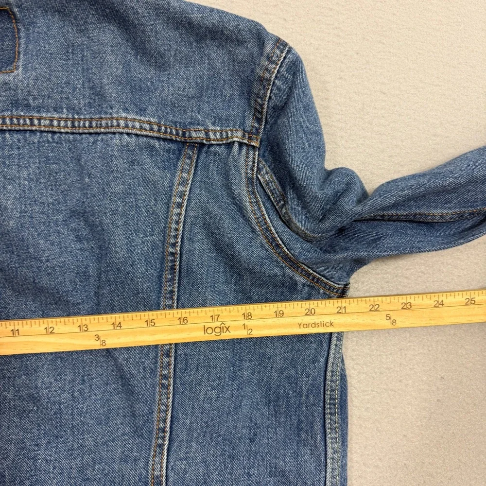 Levi's Denim Jacket Large Blue Trucker Jean Jacket 72334 Classic Casual Cotton